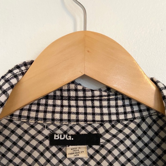 Oversized checkered button down - Picture 4 of 5